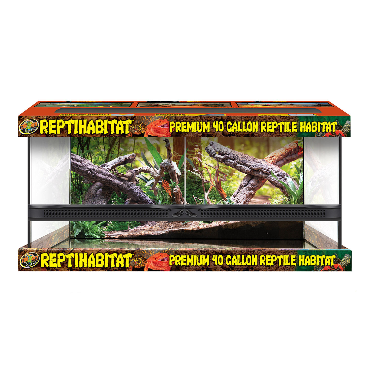 ONLINE ONLY 25% Off Zoo Med Front Opening Terrarium Reptile Enclosure