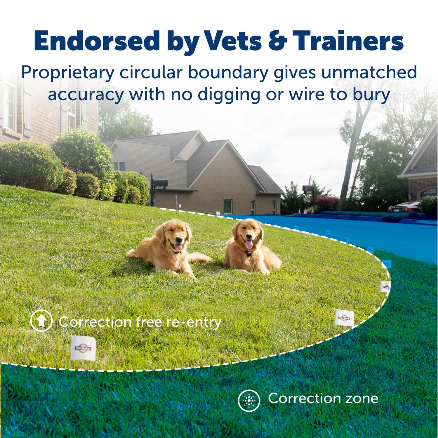 Petsafe Stay & Play&reg; Compact Wireless 5-Lb And Up Dog Fence.