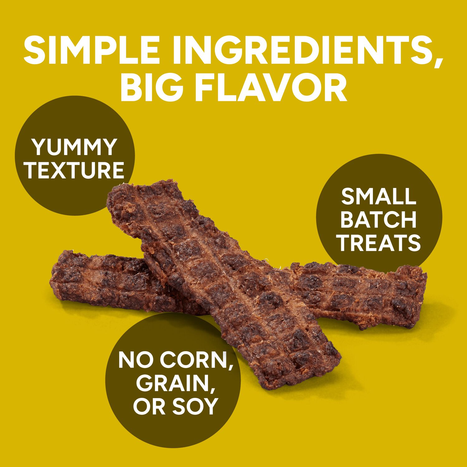 Wag More Bark Less Philly Cheesesteak Beef Jerky Dog Treats, 10-Oz