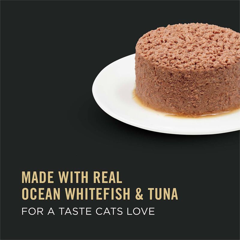 Ocean Whitefish & Tuna Entree In Sauce Cat Food image number 14