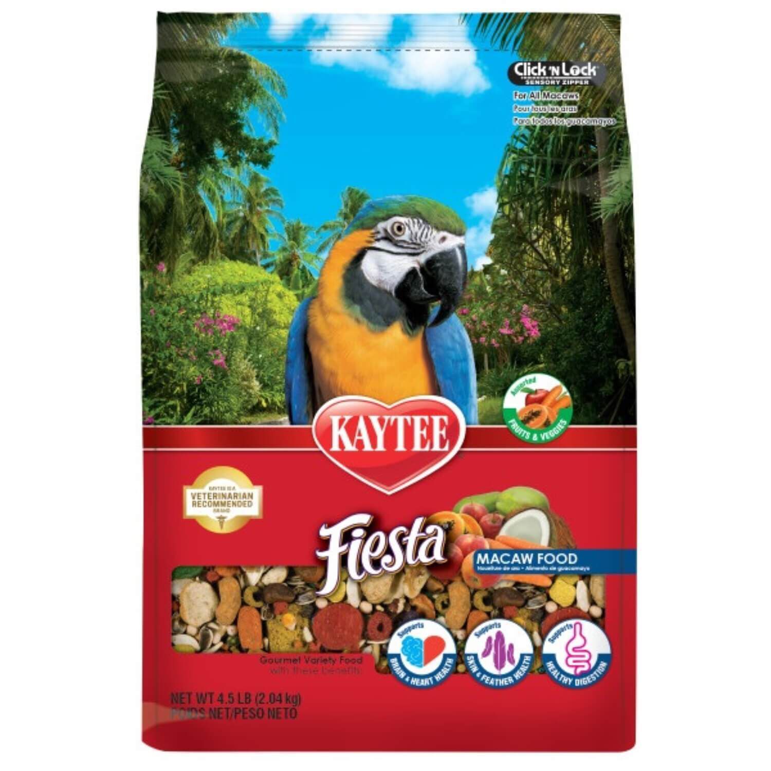 Kaytee Fiesta Macaw Bird Food