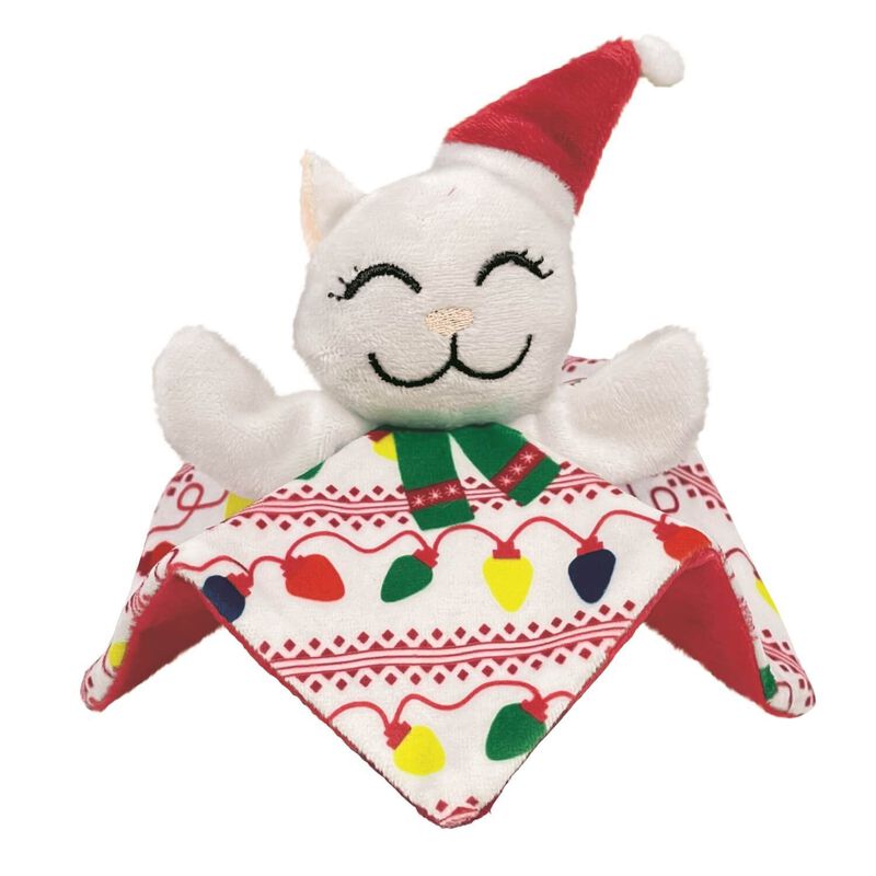 Holiday Crackles Santa Kitty Cat Toy image number 1