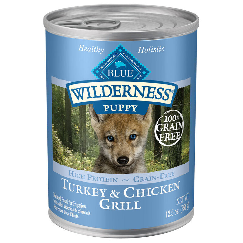 Wilderness Puppy Turkey & Chicken Grill Dog Food