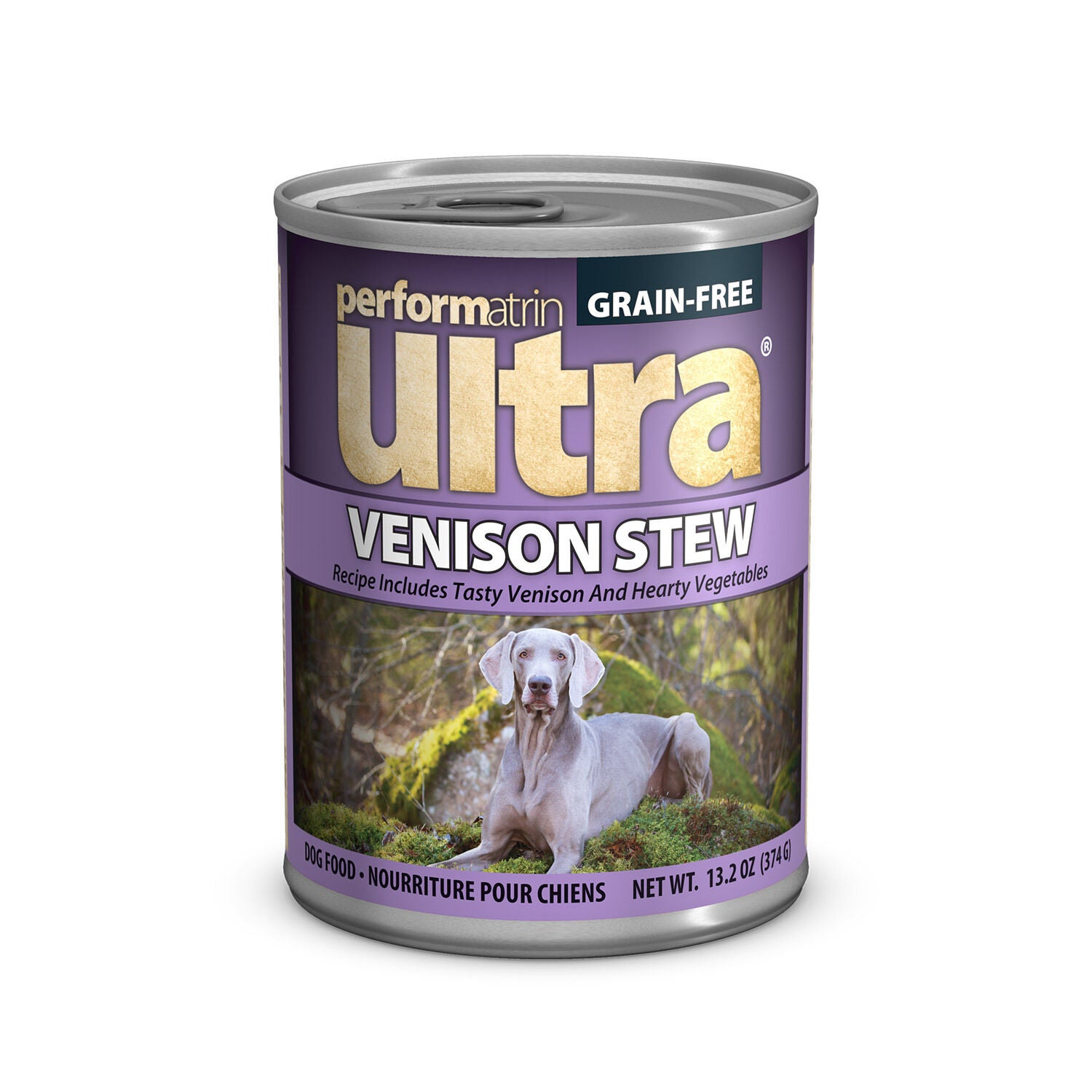 Performatrin Ultra Grain-Free Venison Stew Recipe Wet Dog Food, 13.2-Oz