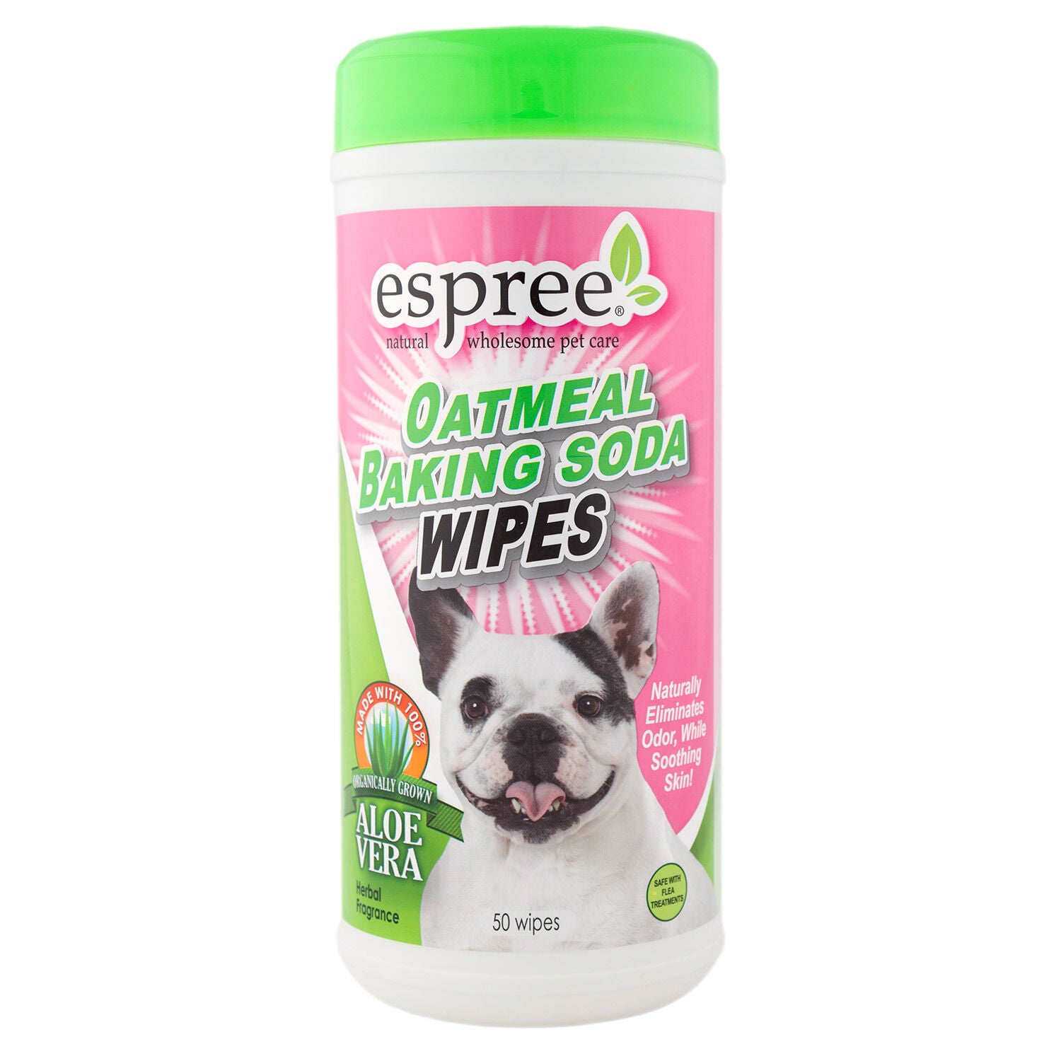 Oatmeal Baking Soda Wipes 50ct Pet Supermarket