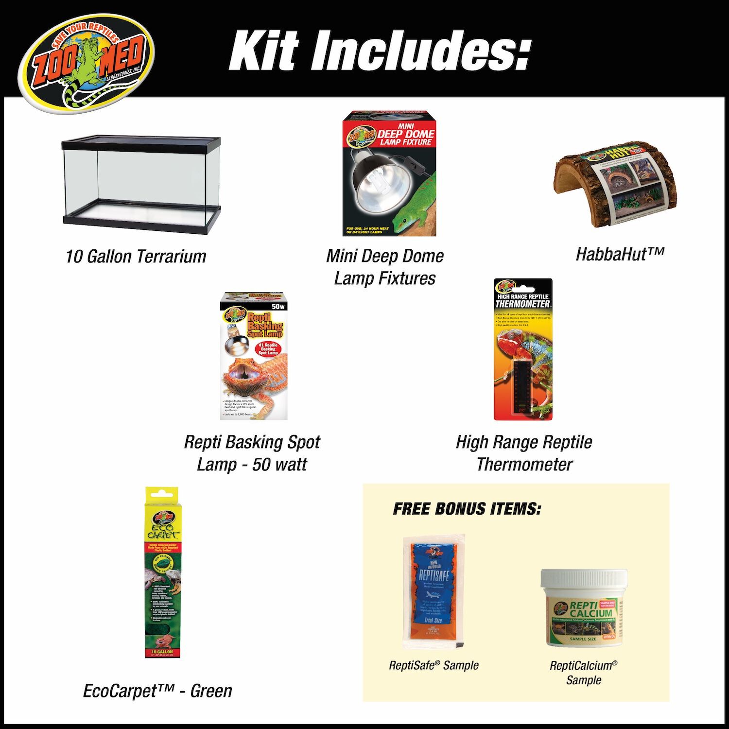 Zoo med 10 gallon desert kit online