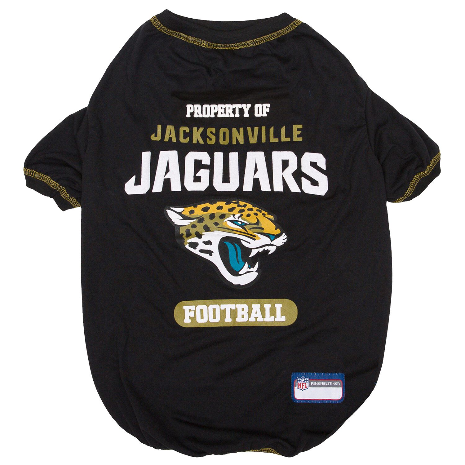 Pets First Jacksonville Jaguars Dog Shirt, Large