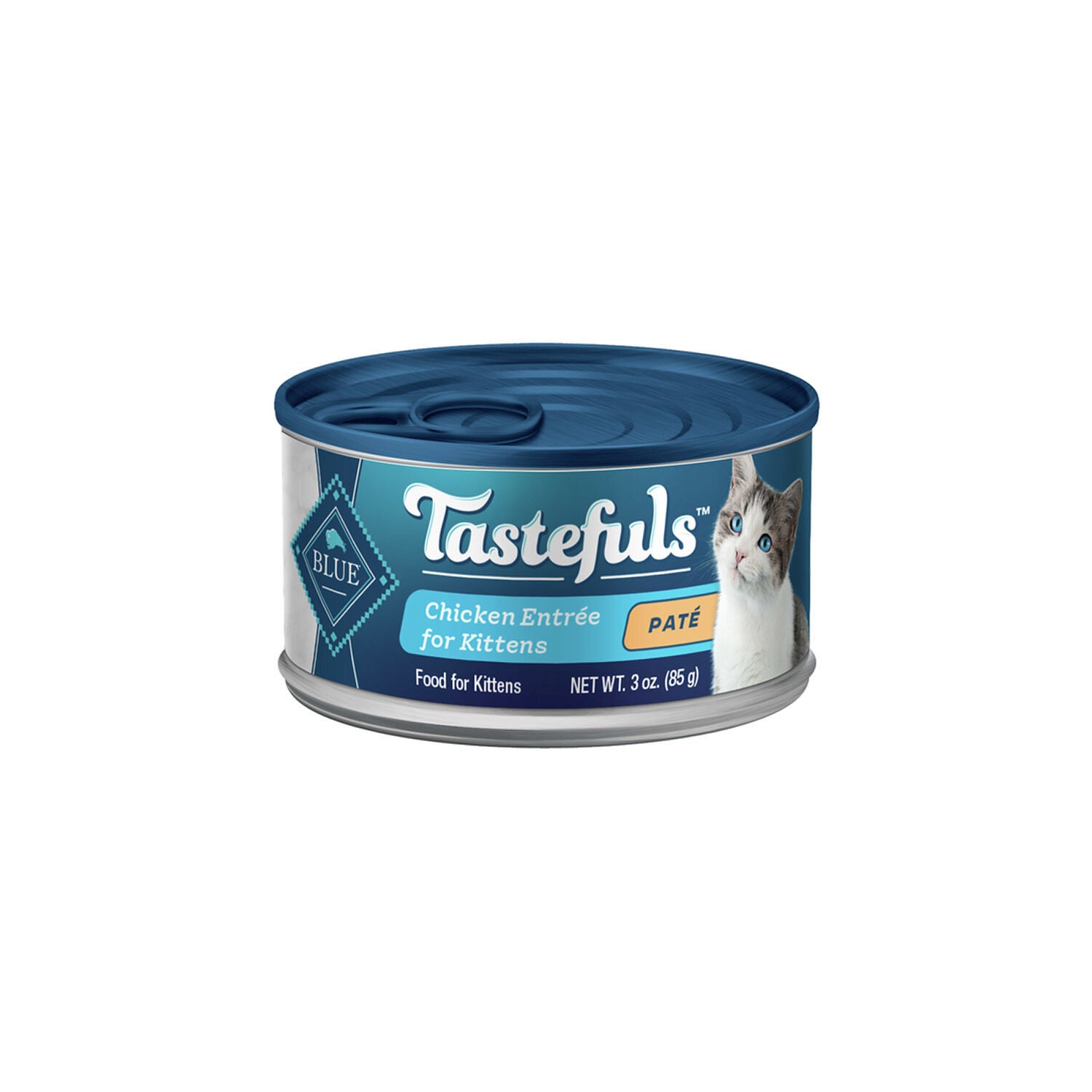 Blue Buffalo Tastefuls Chicken Entr&atilde;&copy;E Pate Kitten Food Cat Food