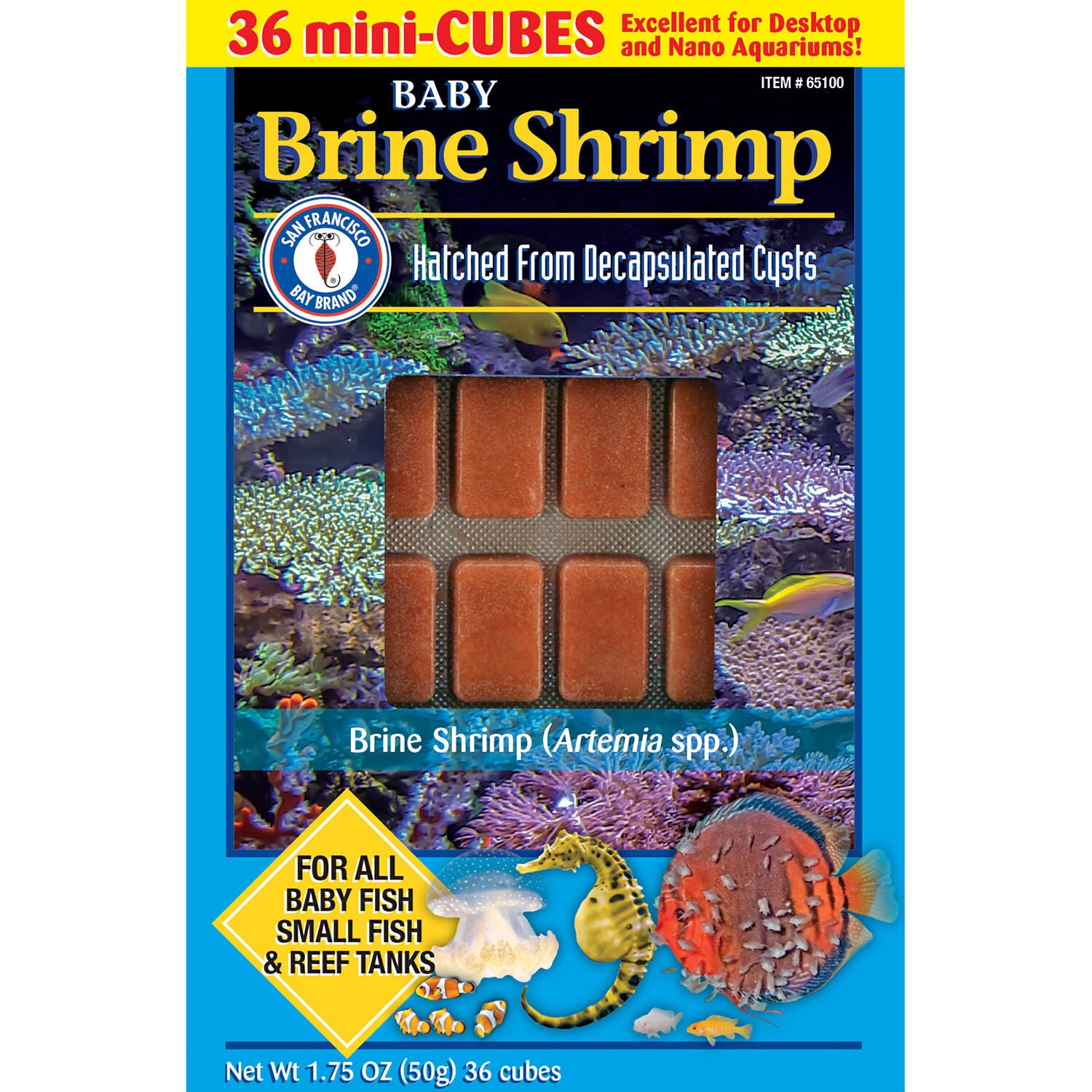 Baby Brine Shrimp 1.75oz Pet Supermarket