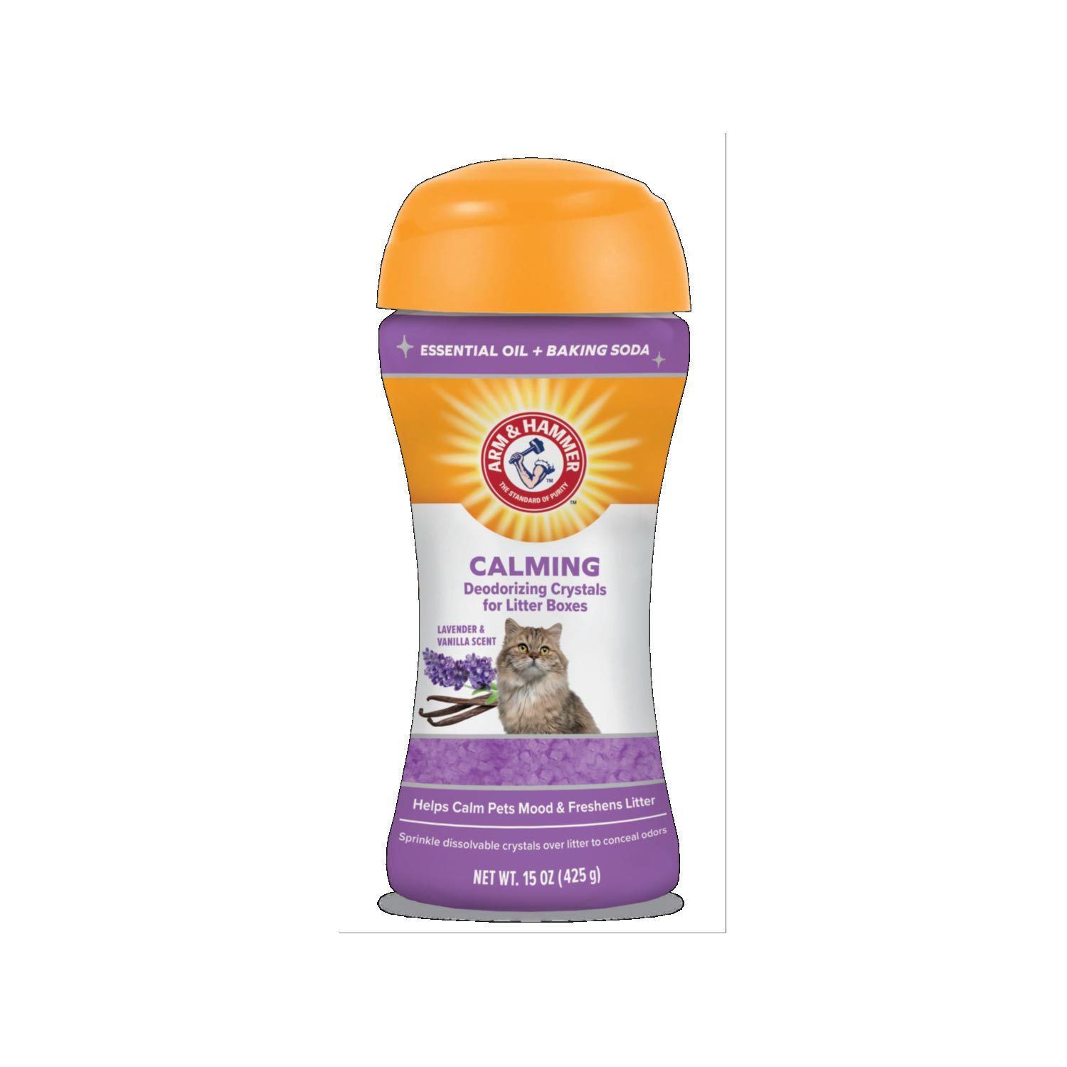 Arm & Hammer Deodorizing Cat Litter Crystals, Calming Scent