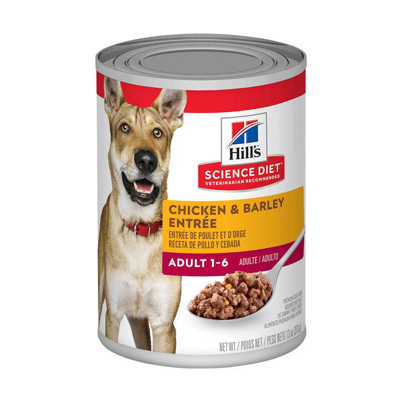 Adult Chicken & Barley Entree Dog Food image number 1