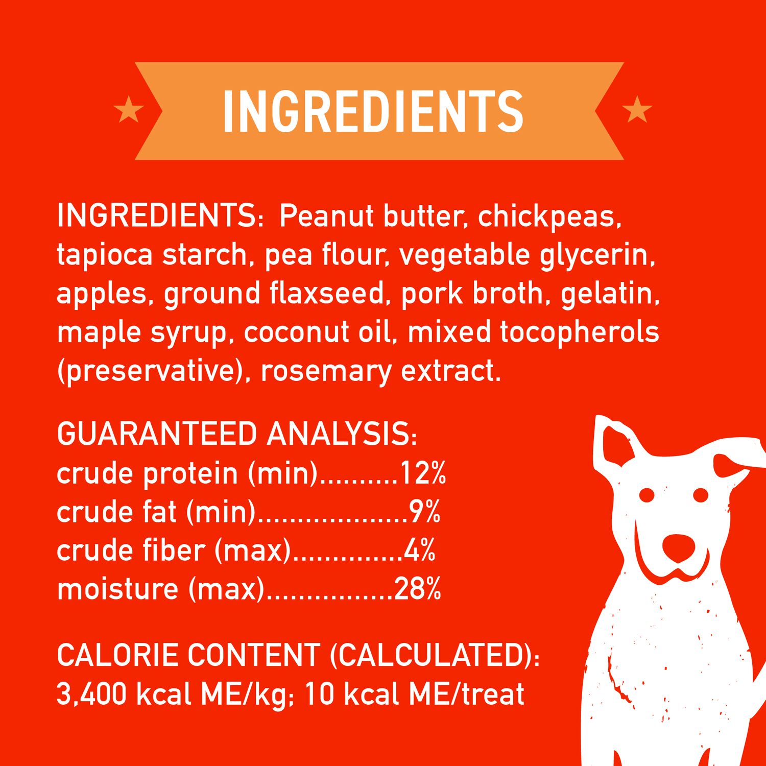 Wag More Bark Less Grain-Free Soft Chews Dog Treats,  Peanut Butter & Apples , 5-Oz