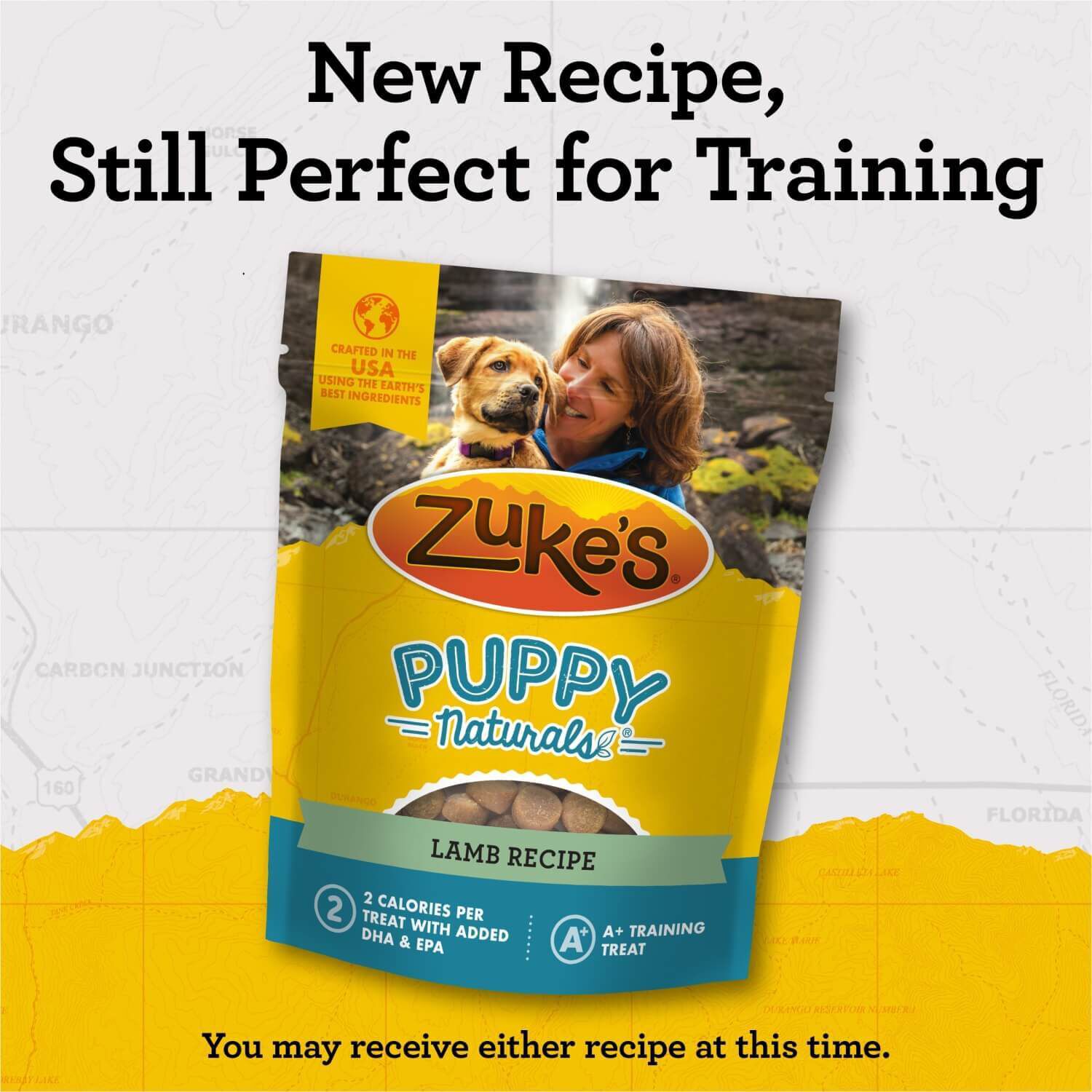 Zuke's Naturals Soft & Chewy Puppy Treats, Lamb Recipe, 5-Oz