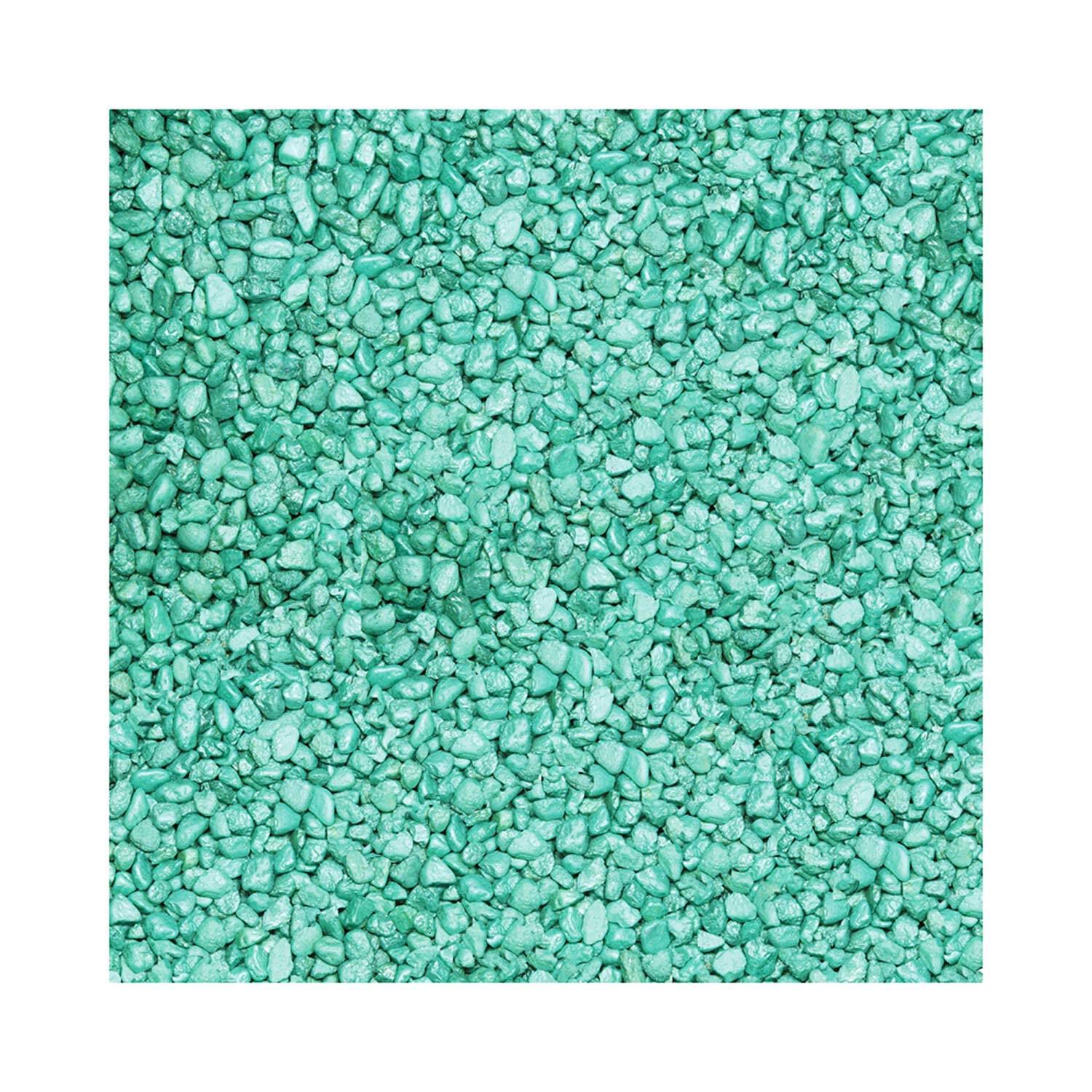 Pure Water Pebbles Aquarium Gravel, Emerald Green Frost, 5-Lb Bag