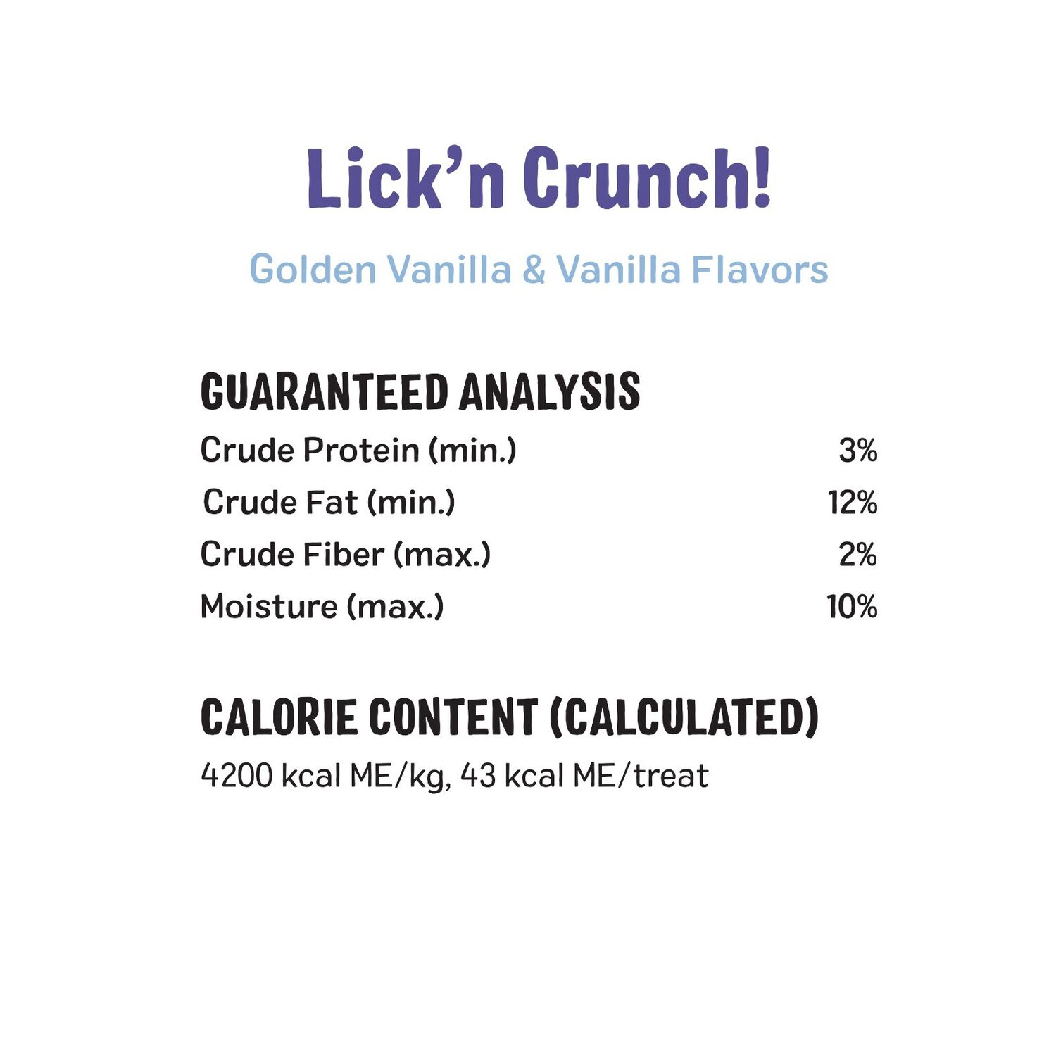 Three Dog Bakery Lick&rsquo;N Crunch Sandwich Cookies Golden & Vanilla Flavor Dog Treats, 13-Oz