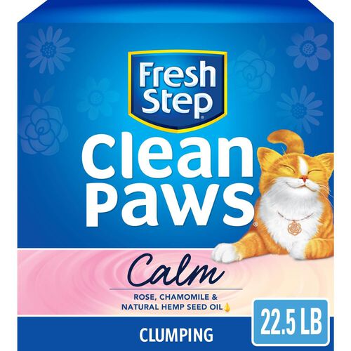 Fresh Step Clean Paws Calm Cat Litter