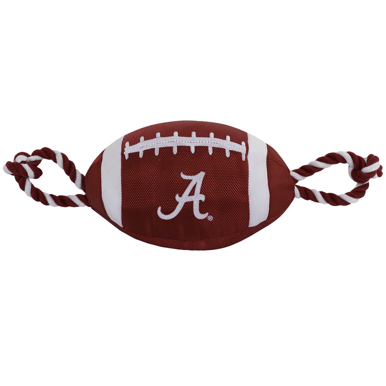 Pets First Ncaa Alabama Crimson Tide Football Plush Tug Dog Toy, 17"