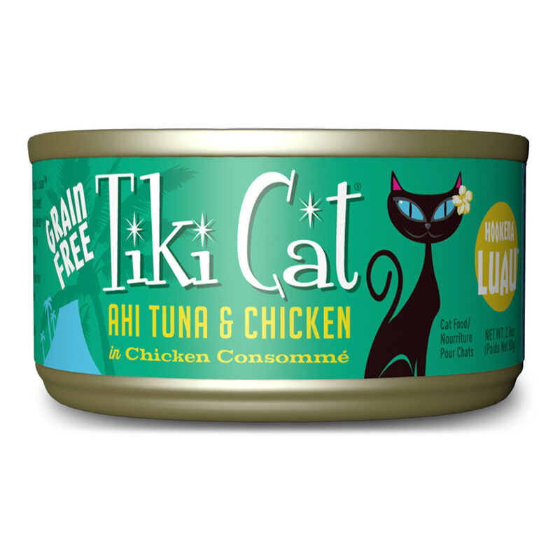 Hookena Luau Ahi Tuna & Chicken Cat Food