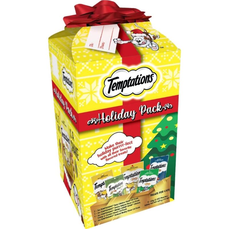 Temptation Holiday Gift Pack Cat Treats image number 1