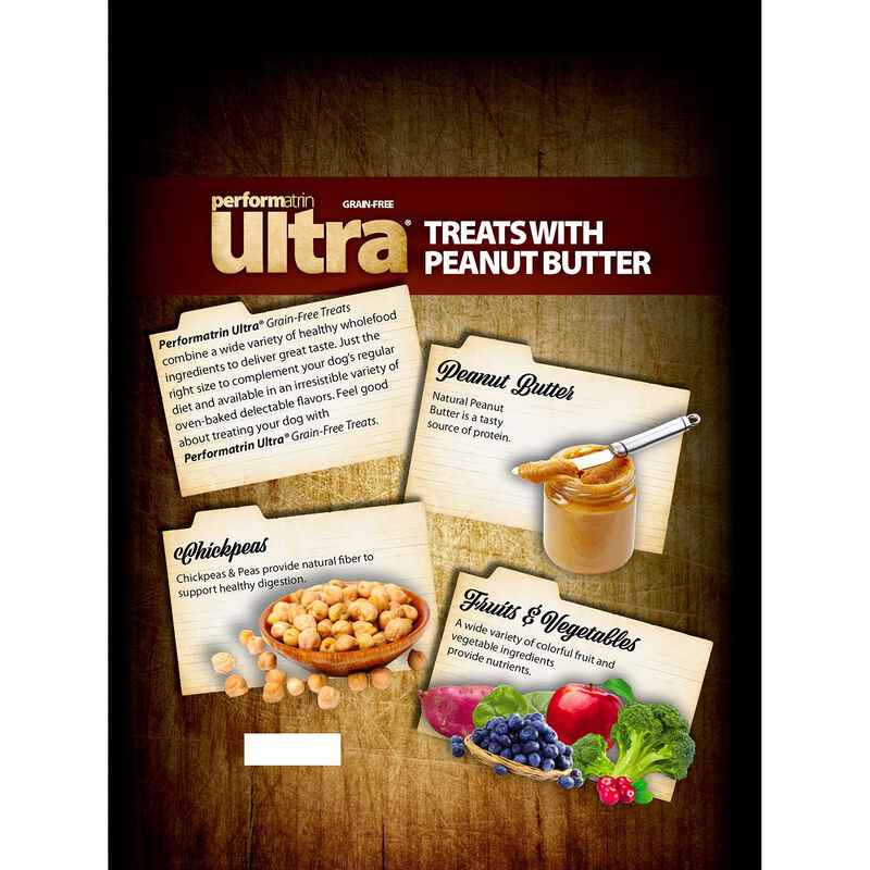 Performatrin Ultra Grain Free Peanut Butter Small Baked Dog Treats