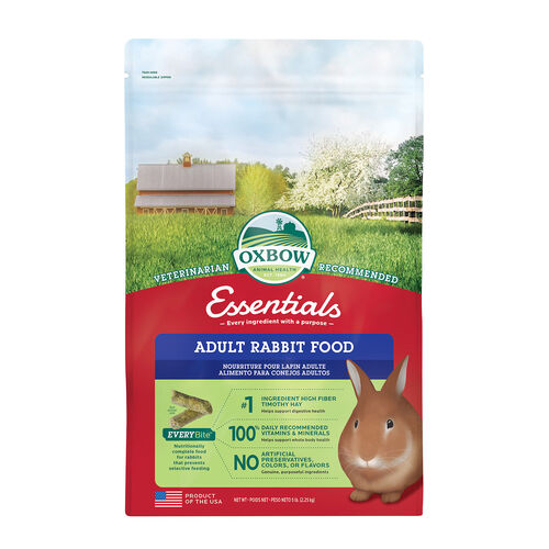 25% Off Oxbow Small Animal Food | Excluding Essentials Rabbit & Guinea Pig