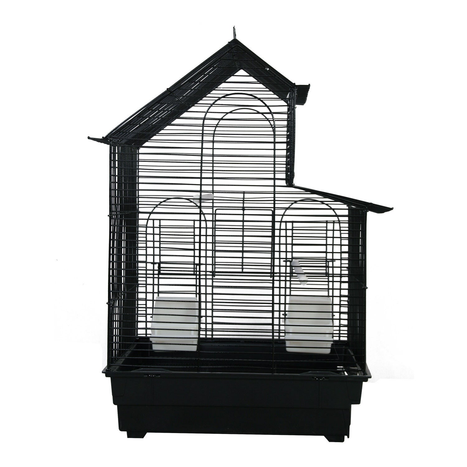 A&E Cage House Top Cage Black For Birds