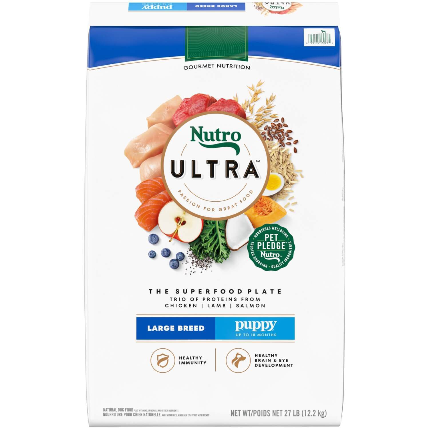 Nutro Ultra Large Breed Puppy Dry Dog Food 27lb Pet Supermarket