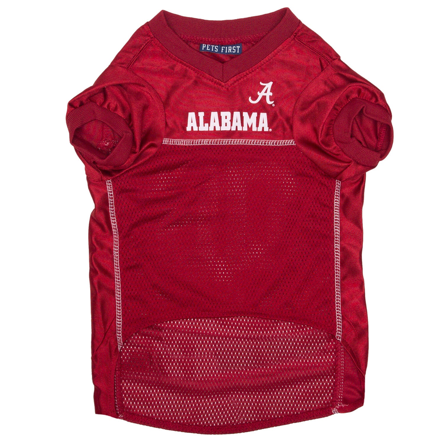 Pets First University Of Alabama Crimson Tide Mesh Dog Jersey, Small