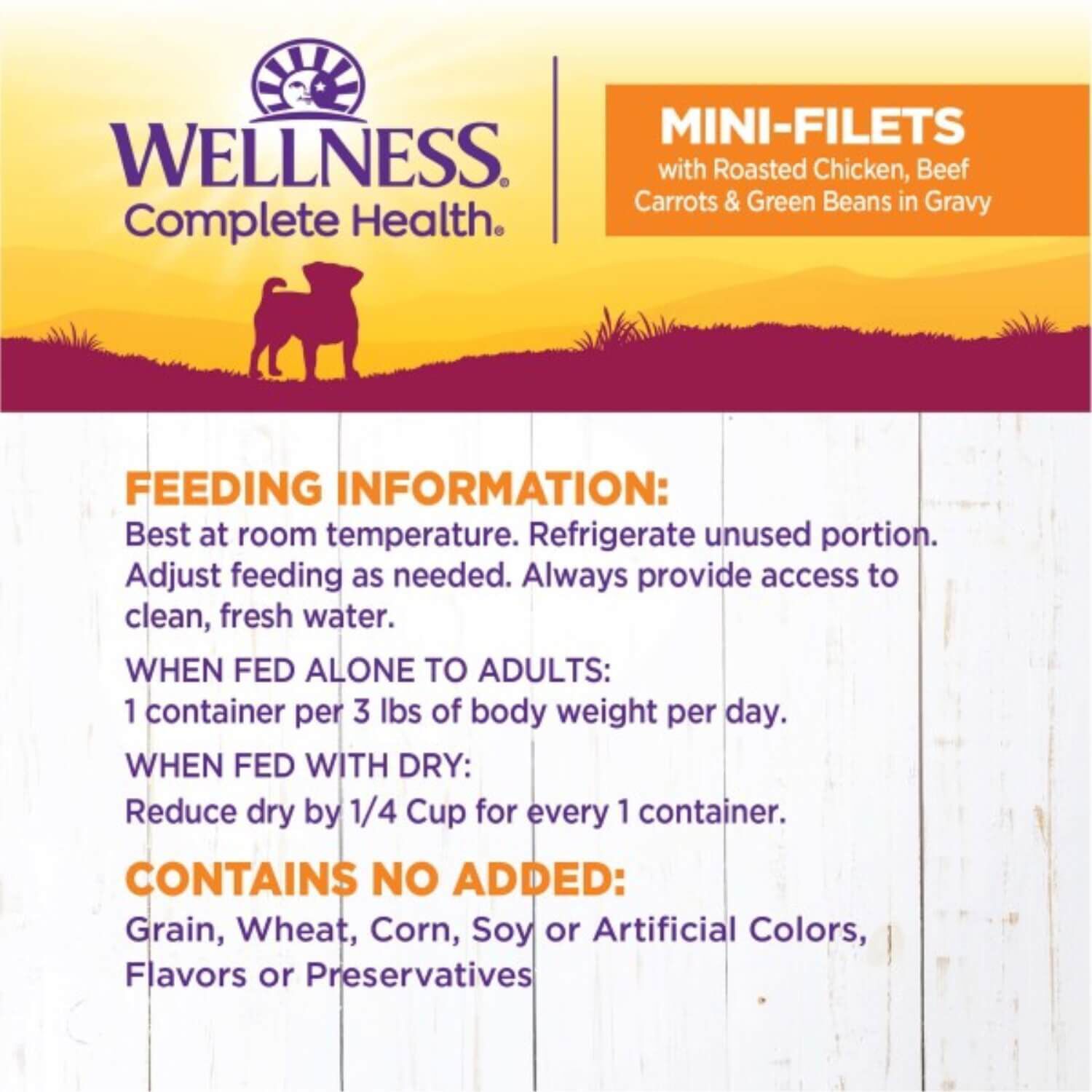 Wellness petite entrees store