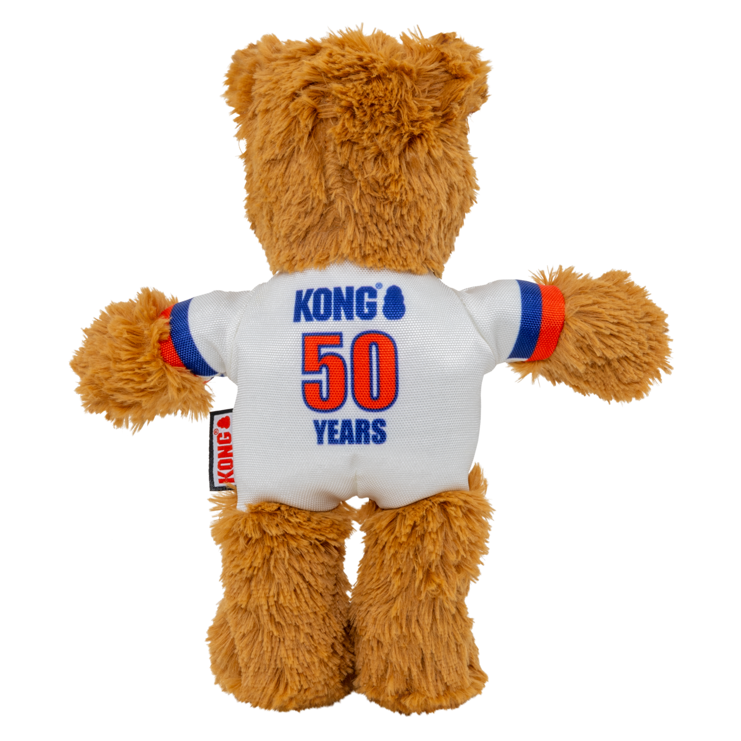 Kong Wild Knots Sport Soccer Bear Plush Tug Dog Toy, Usa
