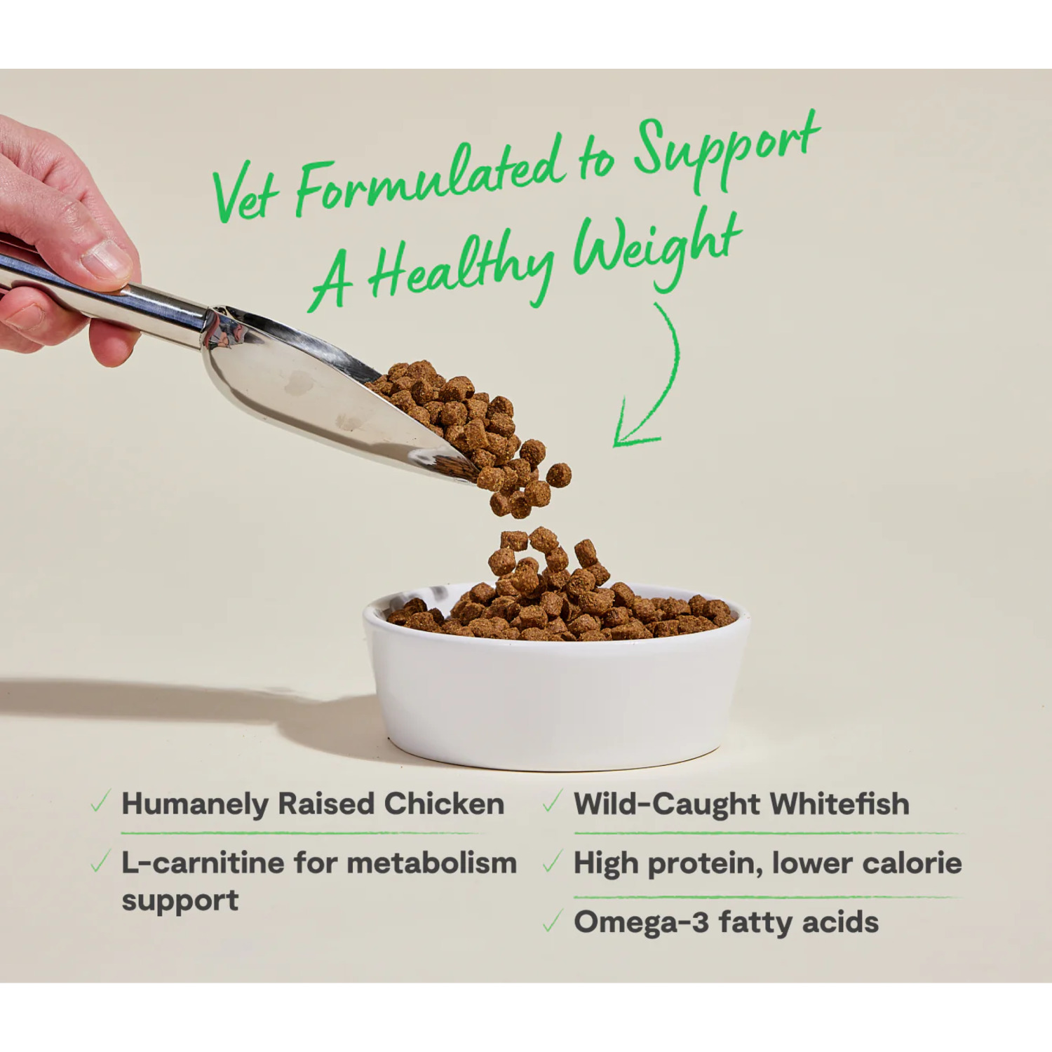Open Farm Functional Healthy Weight, Chicken & Whitefish Recipe Dry Dog Food, 4Lb