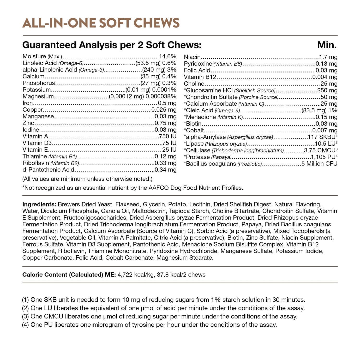 Naturvet All-In-One Vitamin Dog Soft Chews