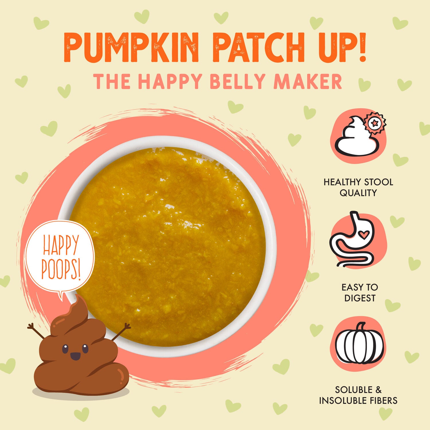 Weruva Pumpkin Patch Up Pumpkin With Ginger & Turmeric Wet Dog & Cat Food Topper, 2.8-Oz Pack Of 12