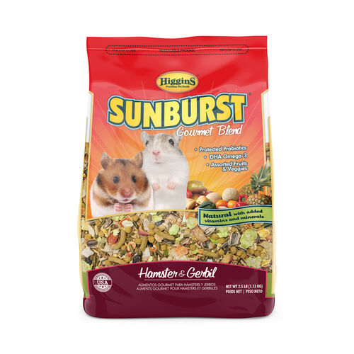 Sunburst Gourmet Blend Hamster & Gerbil Food