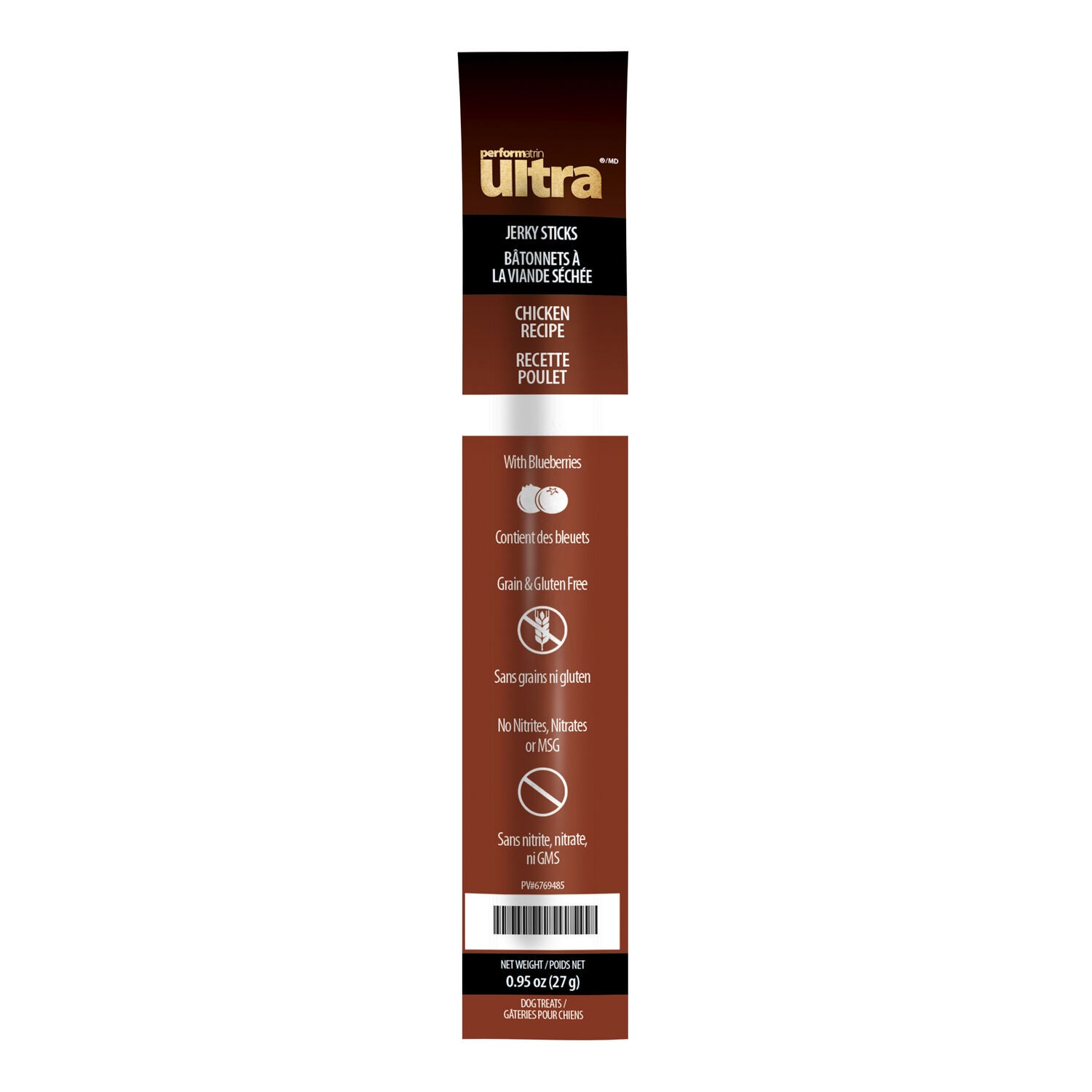 Performatrin Ultra&nbsp;Jerky Sticks Chicken Recipe Dog Treats, 1-Each