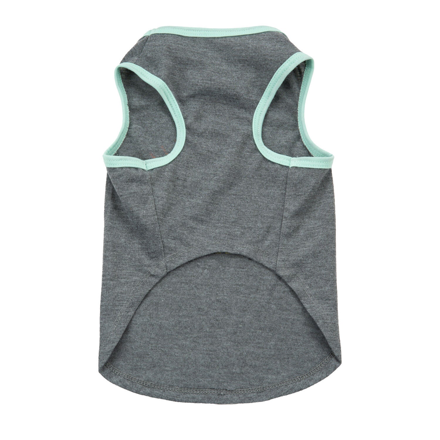 Simply Dog Be Pawsitive Dog Tank Top Shirt, Grey