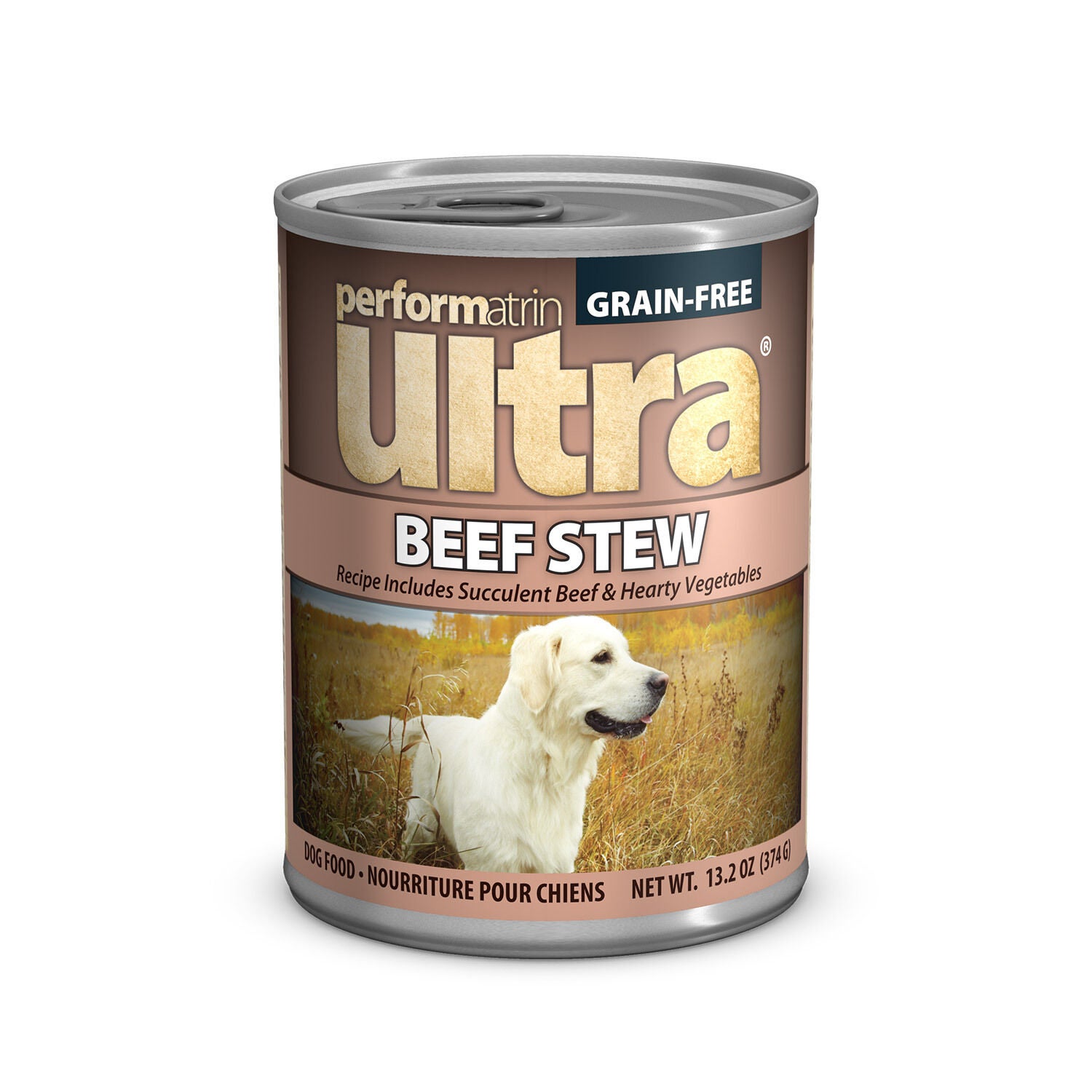 Performatrin Ultra Grain-Free Beef Stew Wet Dog Food, 13.2-Oz Pack Of 12