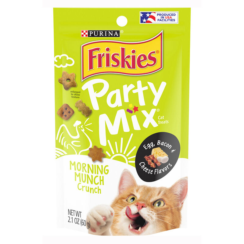 Party Mix Crunch Morning Munch Cat Treat image number 1