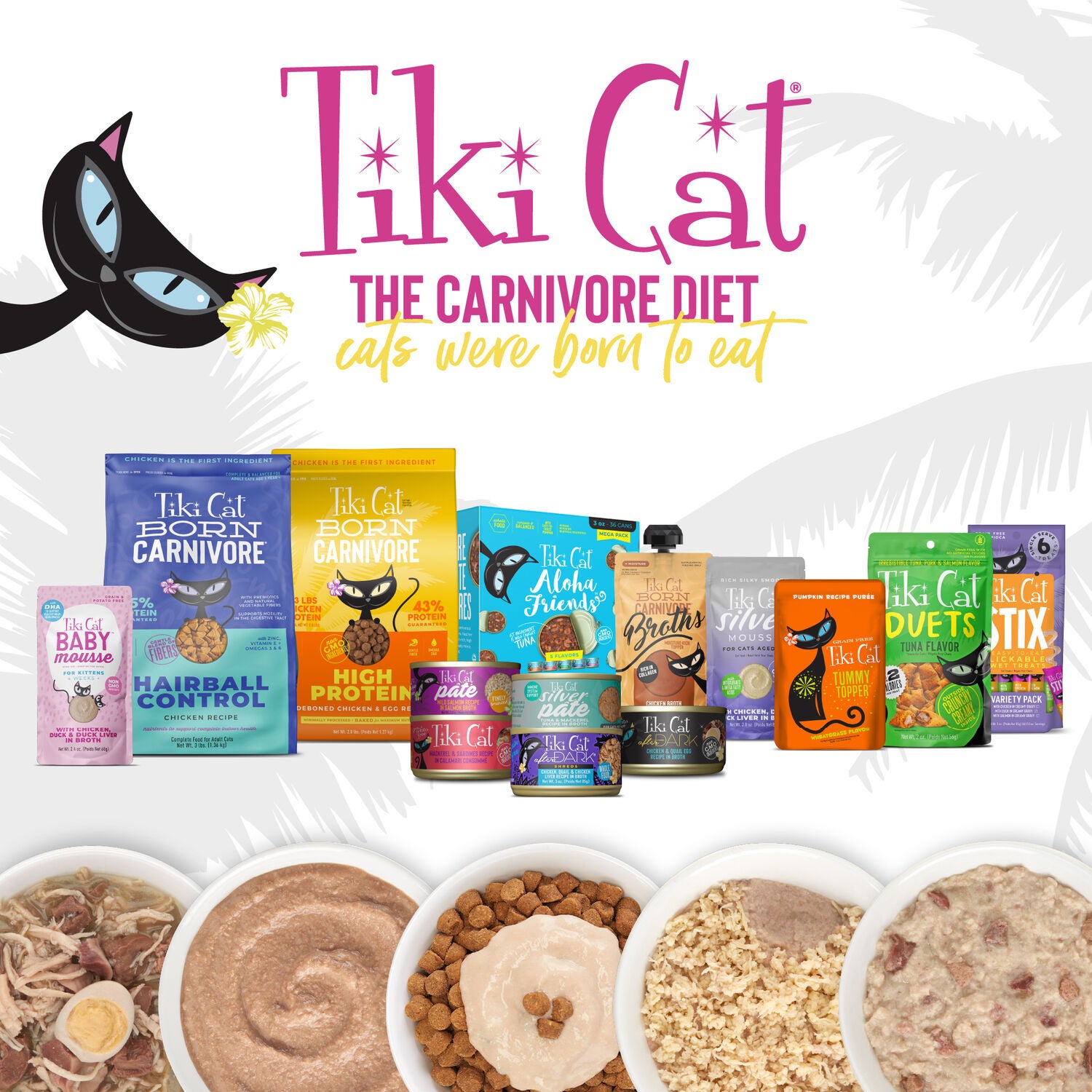 Tiki Cat Luau Lean Gelee Wet Cat Food, Chicken & Duck Recipe, 2.8-Oz. Pouch