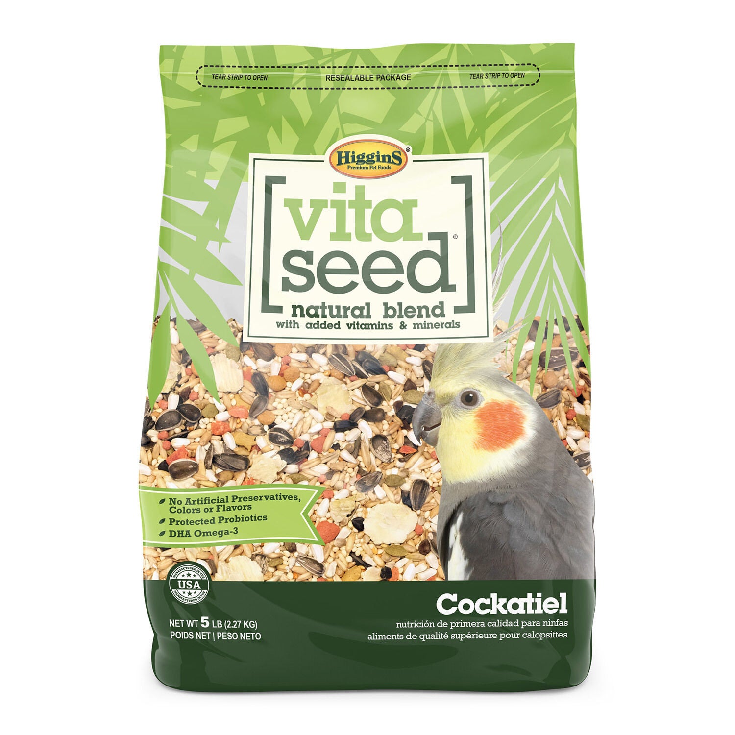 Vita Seed Cockatiel 25lb Pet Supermarket
