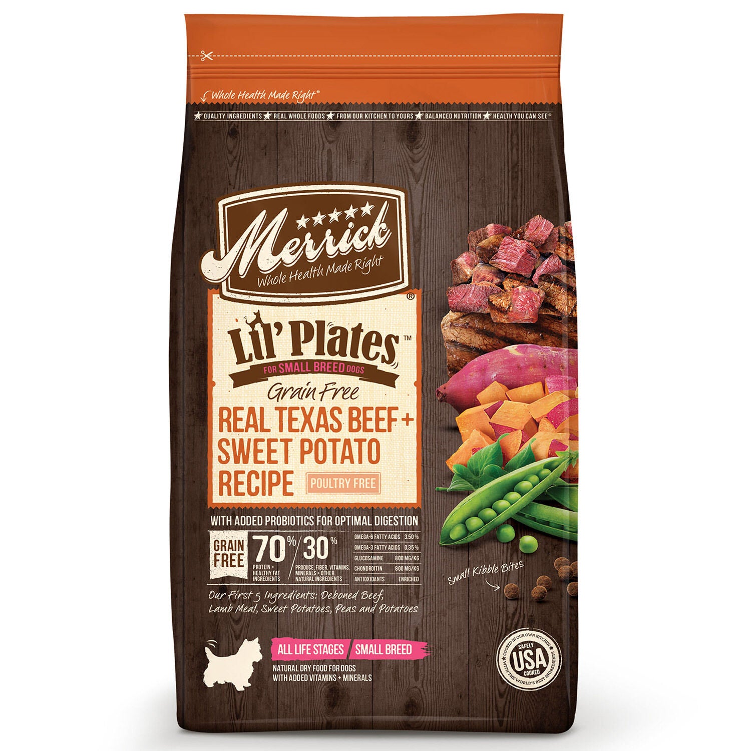 Merrick Lil' Plates Grain Free Real Beef Sweet Potato Small