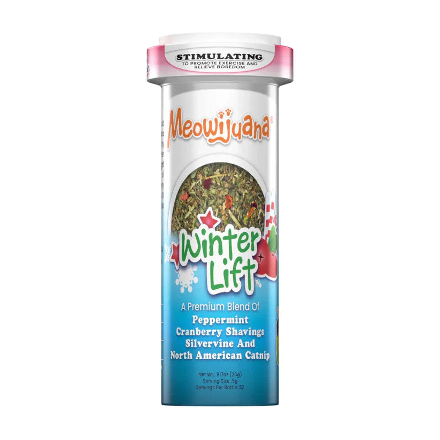 Meowijuana Winter Lift Catnip Blend, 0.917-Oz