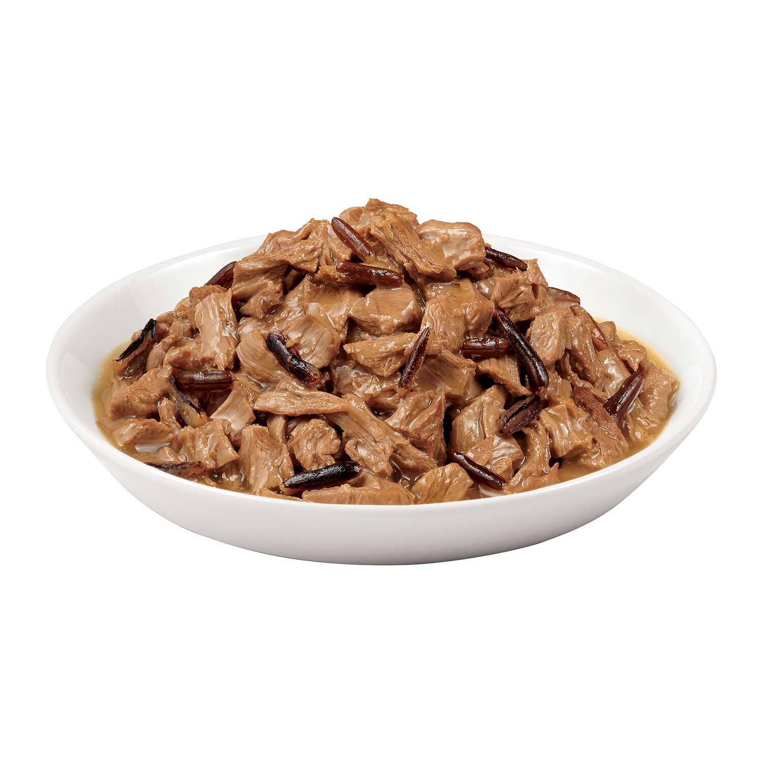 Purina Pro Plan Complete Essentials Wet Cat Food, Chicken, Tuna & Wild Rice Entree In Sauce