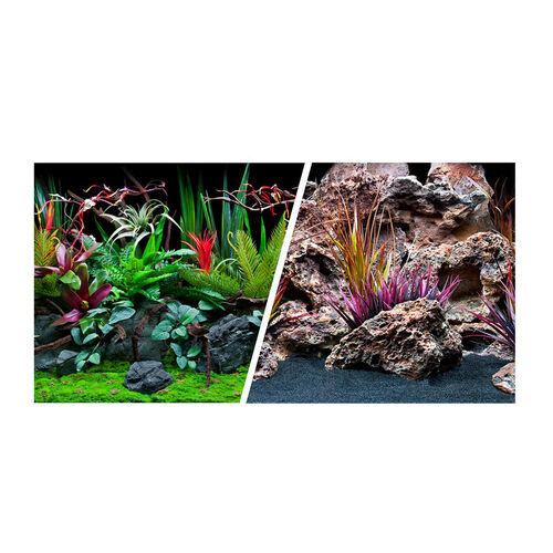 Flora/Redlace Aquarium Background