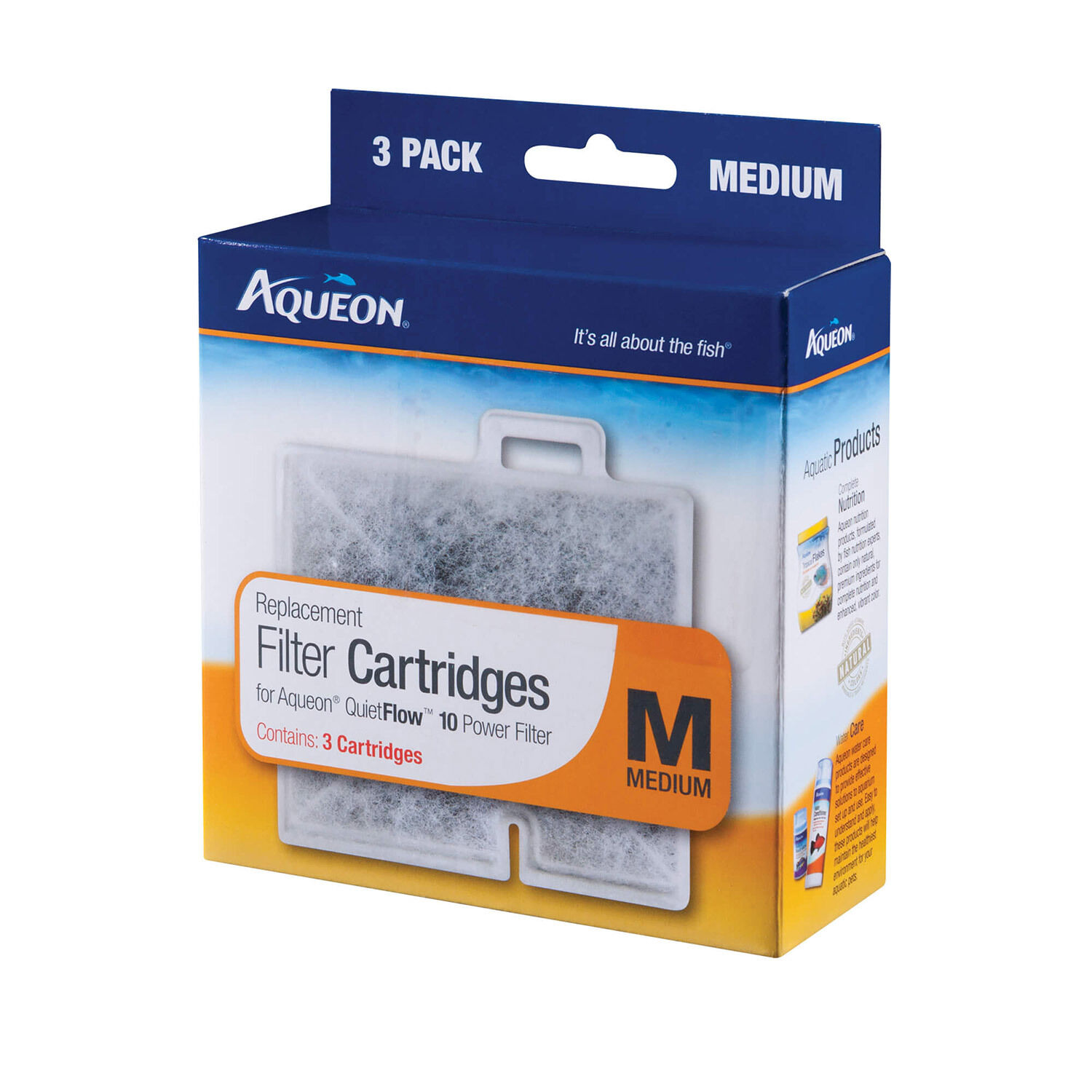 Medium  Free Shipping Aqueon QuietFlow Replacement Filter Cartridge 