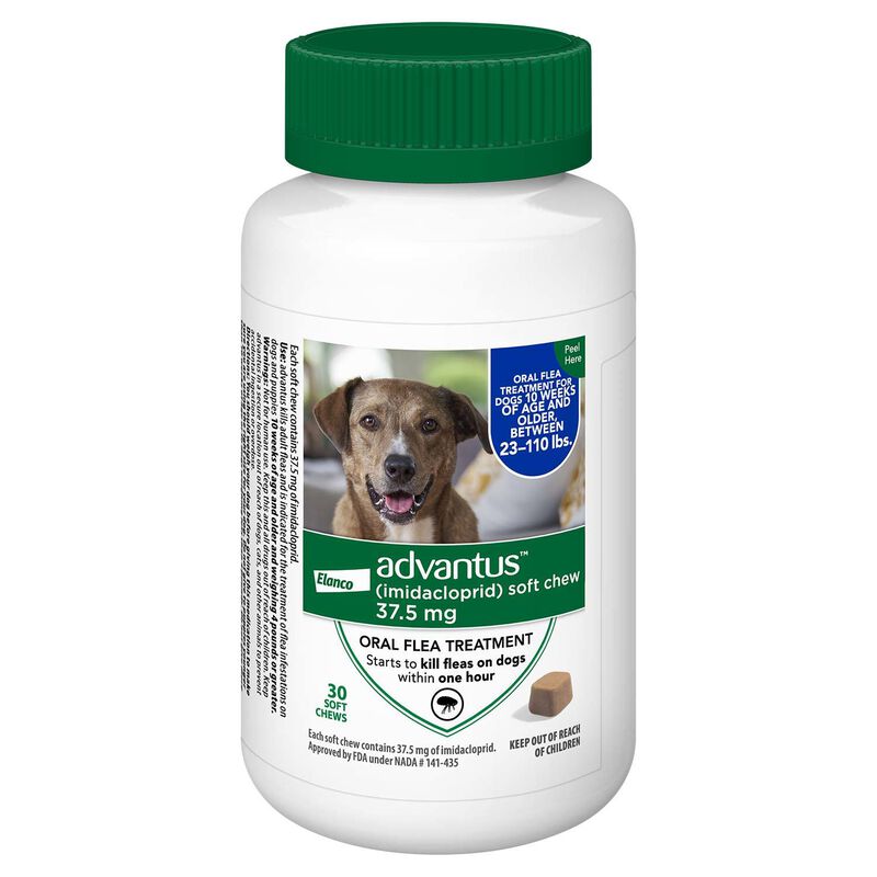 Advantus Flea Oral Treatment For Dogs, 23 110 Lbs image number 1