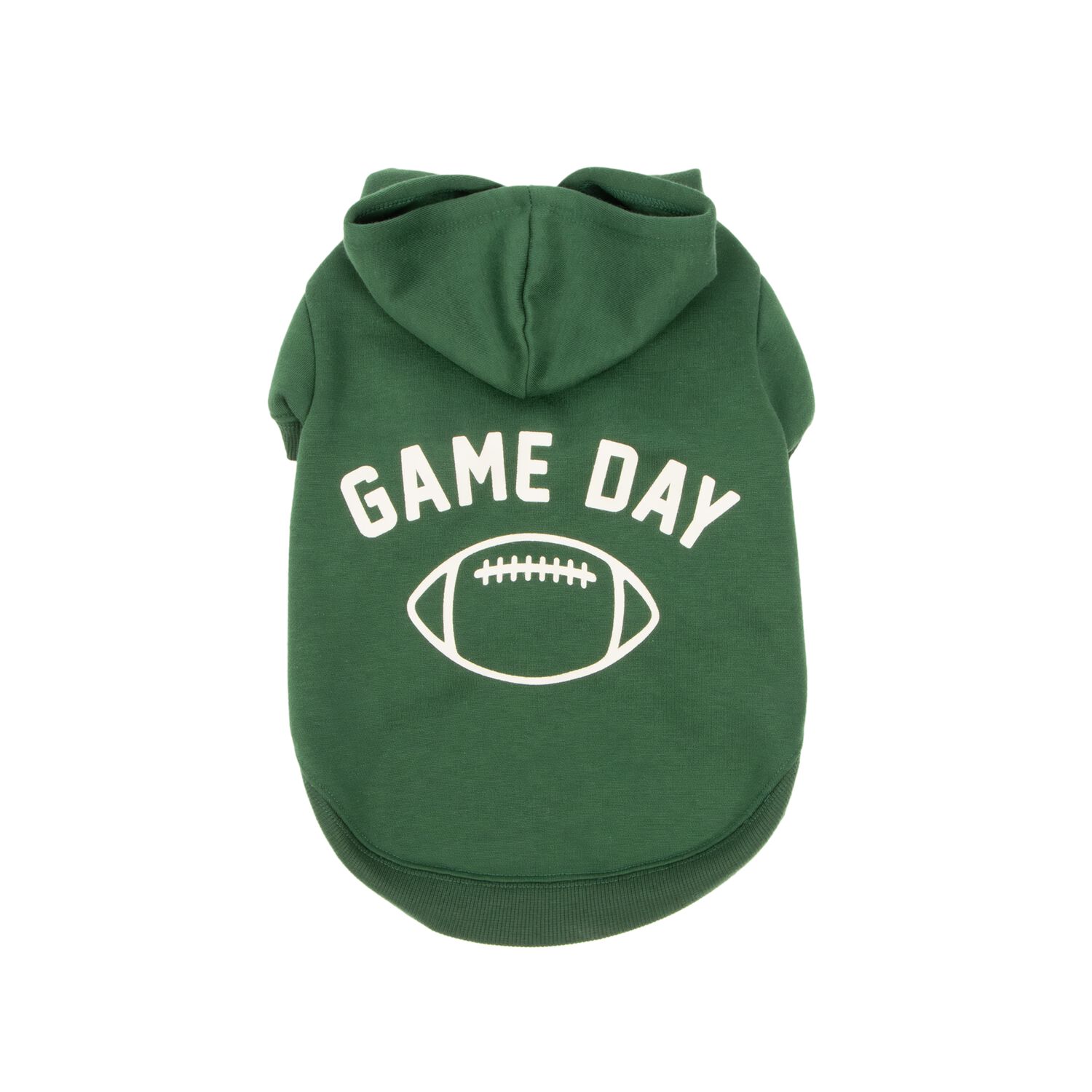 Aristopet Green Game Day Football Dog Hoodie, Small