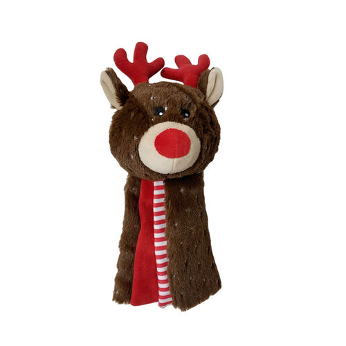 #Bff Holiday Stuffed Head & Tails Reindeer  Dog Toy