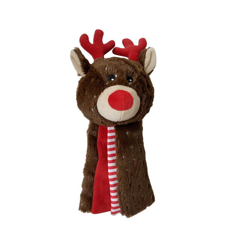 #Bff Holiday Stuffed Head & Tails Reindeer  Dog Toy image number 1