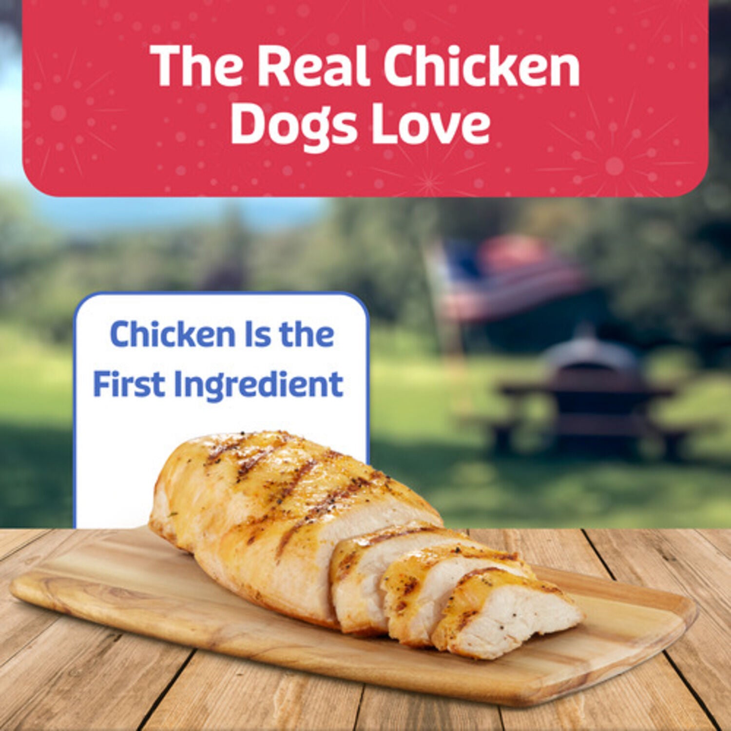 Blue Buffalo Bits Red, White & Blue Soft & Chewy Dog Training Treats, Chicken Recipe, 4.5-Oz